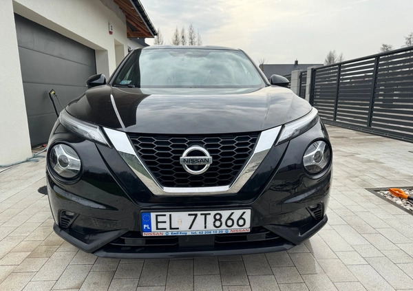 Nissan Juke cena 85000 przebieg: 38000, rok produkcji 2020 z Łódź małe 301